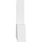 Ekena Millwork Portland Architectural Grade PVC Gable Bracket, 36"W x 10 1/2"H x 2"D x 4"F, 7/12 Pitch GBP036X11X0204POR00 - alternate 4